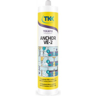 TKK Chemická kotva VE-2 Vinylester 300 ml – Zboží Mobilmania