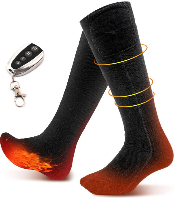 KCFIR Vyhřívané ponožky s dálkovým ovládáním