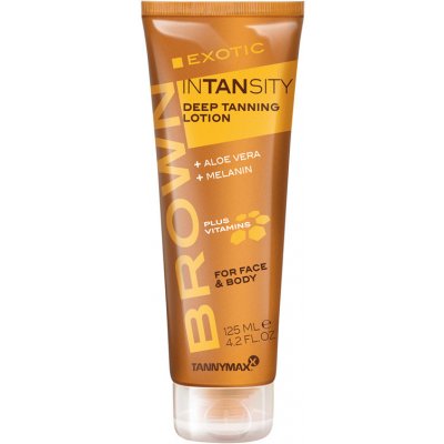 Tannymax Brown Exotic Intansity Deep Tanning Lotion 125 ml – Zboží Mobilmania