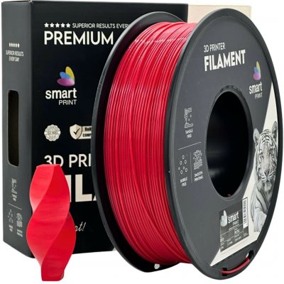Smart Print PETG red 1,75mm 1kg – Zboží Živě