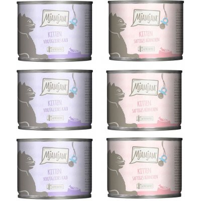 MjAMjAM Kitten mix 2 druhy 6 x 200 g