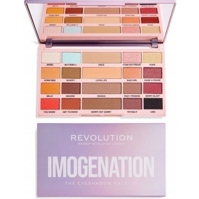 Makeup Revolution Imogenation paleta očních stínů 20,8 g – Zboží Dáma
