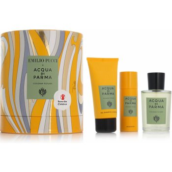 Acqua di Parma Colonia Futura EDC 100 ml + sprchový gel 75 ml + deodorant 50 ml dárková sada