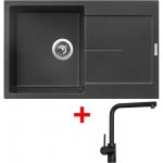 Sinks G12374 Set ULTIMA 790 + ELKA černá matná – Hledejceny.cz
