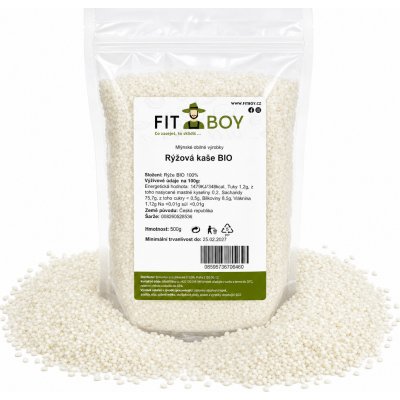 Fitboy Rýžová kaše 500 g – Hledejceny.cz