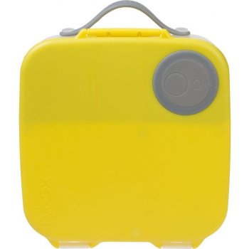 b.box svačinový box velký žlutý/šedý