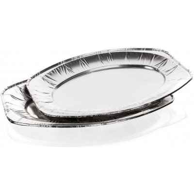 Happy Green Sada servírovacích alu táců BBQ 33,5 x 23,5 cm 2 ks – HobbyKompas.cz