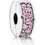 Pandora Třpytivý růžový klip 791817PCZ – Zboží Mobilmania