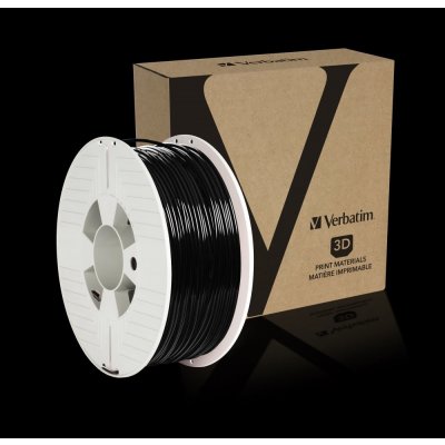 VERBATIM 3D Printer PLA 2,85mm ,126m, 1kg black – Zboží Živě