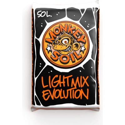 Monkey Soil Light Mix Evolution 50 l – Zboží Mobilmania