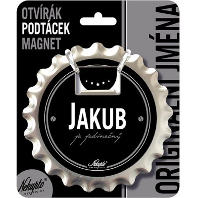 Nekupto Otvírák na pivo, podtácek se jménem Jakub V.I.P. – Hledejceny.cz