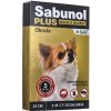 Antiparazitika Sabunol Plus Obojek pro psy proti blechám a klíšťatům 35 cm