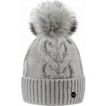 Fashionweek dámská čepice s bambulí Wool Alice šedý – Zboží Mobilmania