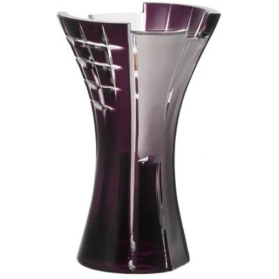 Bohemia Crystal Váza Metropolis fialová 155mm – Hledejceny.cz