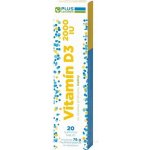 Plus Lékárna Vitamin D3 2000 IU šumivé s příchutí mailny 20 tablet – Hledejceny.cz