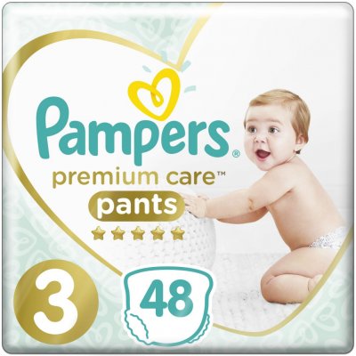 Pampers Premium Care Pants 3 48 ks – Zbozi.Blesk.cz