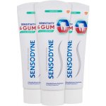 Sensodyne Sensitivity&Gum zubní pasta 3 x 75 ml – Sleviste.cz