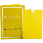 Max Benjamin Classic vonná karta Lemongrass & Ginger – Hledejceny.cz