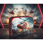 Oxybag Kufřík kufr lamino 34 cm Hasiči Vrtulník Helikoptera 3-64826 – Hledejceny.cz