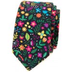 Avantgard Kravata Slim Lux 571-251 černá – Zboží Mobilmania