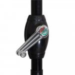 SPRINGOS SUNNY GU0022 Zahradní slunečník 250 cm, světle šedý – Hledejceny.cz