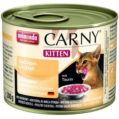 Carny Kitten hovězí a drůběží 200 g – Hledejceny.cz