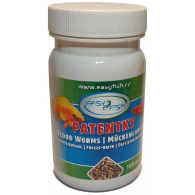 EasyFish Patentky lyofilizované 10 g – Zboží Mobilmania