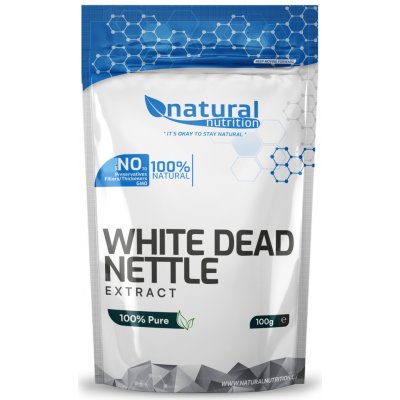 Natural Nutrition White Dead Nettle Extract Hluchavka bílá extrakt prášek 100 g – Hledejceny.cz