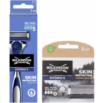 Wilkinson Sword Hydro 5 Skin Protection Regular + 9 ks hlavic