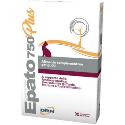 Epato Plus 750 mg proti stresu a poruchám jater pro kočky 30 tablet – Hledejceny.cz