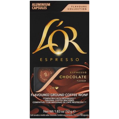 L'OR Espresso Chocolate 10 kapslí pro Nespresso kávovary