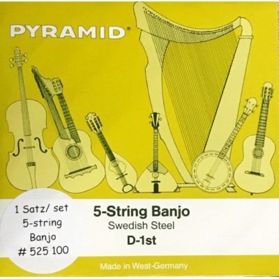 Pyramid struny na 5 str. banjo Swedish Steel – Sleviste.cz