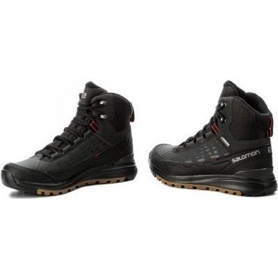 SALOMON L37281200 Kaipo Mid Gtx- Black/Asphalt/Flea 44