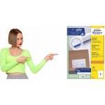 Avery Zweckform 3483 Samolepící etikety 105x148mm 400 ks bílá – Sleviste.cz