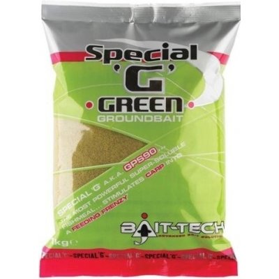 Bait Tech krmítková směs Groundbait 1kg Special Green – Hledejceny.cz