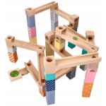 Adam Toys Dřevěná kuličková dráha labyrint 53 ks – Zboží Živě