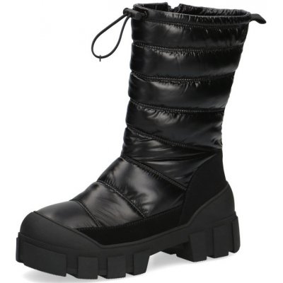Caprice módní kotníkové teplé boty s membránou sněhule 26444 černé – Zboží Mobilmania