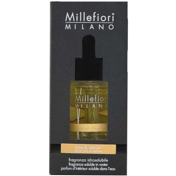 Millefiori Milano vonný olej Lime & Vetiver Limetka a vetiver 15 ml