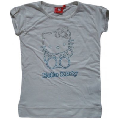 Hello Kitty krásné originální dětské tričko bílé – Zboží Mobilmania