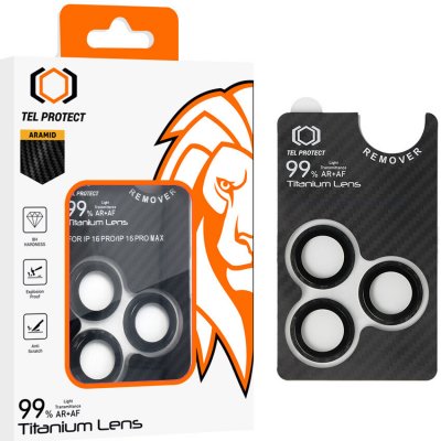 Tel Protect tvrzené sklo Titanium Lens 99% AR Aramid Series na čočky fotoaparátu pro Samsung Galaxy S25 Plus 142168 – Zboží Živě