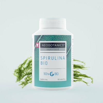 Neobotanics Premium BIO spirulina 180 kapslí – Hledejceny.cz