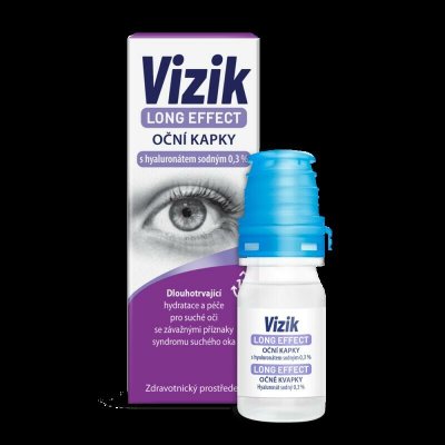 Vizik Long Effect oční kapky 10 ml – Hledejceny.cz