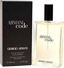 Giorgio Armani Black Code toaletní voda pánská 100 ml náplň