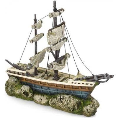 Europet Bernina Boat with Sails 38x12,5x31,5 cm – Zboží Mobilmania