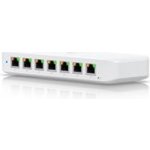 Ubiquiti Switch L2 UniFi USW-Ultra, 8-Port Gigabit, 7x PoE+-out, 1x PoE++ in, PoE budget 42W, bez AC adaptéru – Zboží Mobilmania