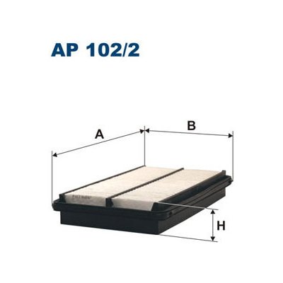Vzduchový filtr FILTRON AP 102/2 – Hledejceny.cz