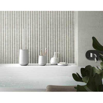 Sapho Kira WC štětka na postavení bílá mat KI3302 – Zboží Mobilmania