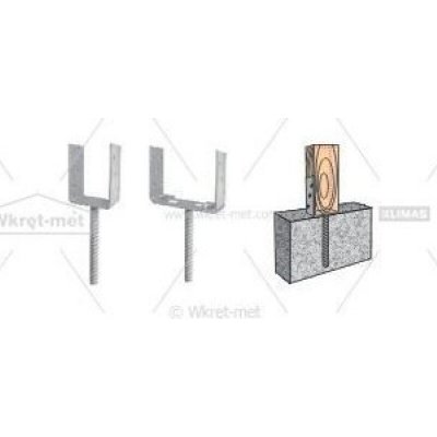 Klimas Wkręt-met patka kotevní 150X60X125 LB-05 – Zboží Mobilmania