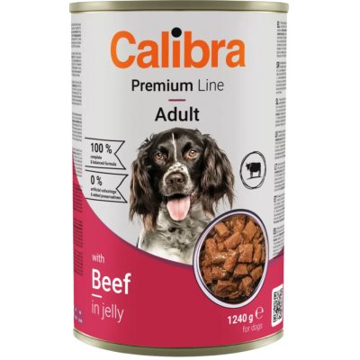 Calibra Premium Dog with Beef 1240 g – Sleviste.cz