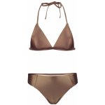 Satin Gray bikiny plavky S1039 tmavě šedé – Zboží Dáma